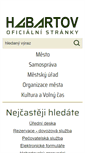 Mobile Screenshot of mestohabartov.cz